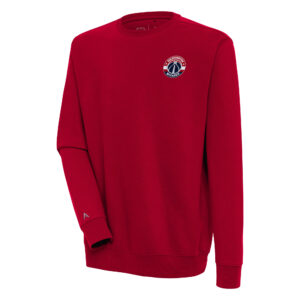 Men's Antigua  Red Washington Wizards Victory Pullover Sweatshirt