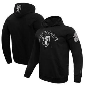 Men's Pro Standard  Black Las Vegas Raiders Classic Fleece Pullover Hoodie