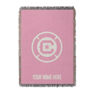 Chad & Jake Chicago Fire 50" x 60" Personalized Woven Blanket