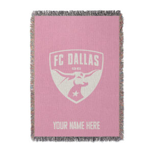 Chad & Jake FC Dallas 50" x 60" Personalized Woven Blanket