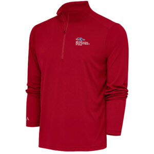 Men's Antigua  Red MSU Denver Roadrunners Tribute Quarter-Zip Top