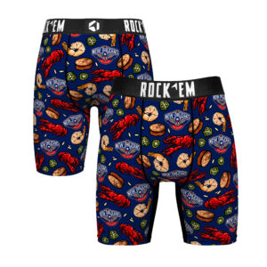 Men's Rock Em Socks New Orleans Pelicans Food Boxer Briefs