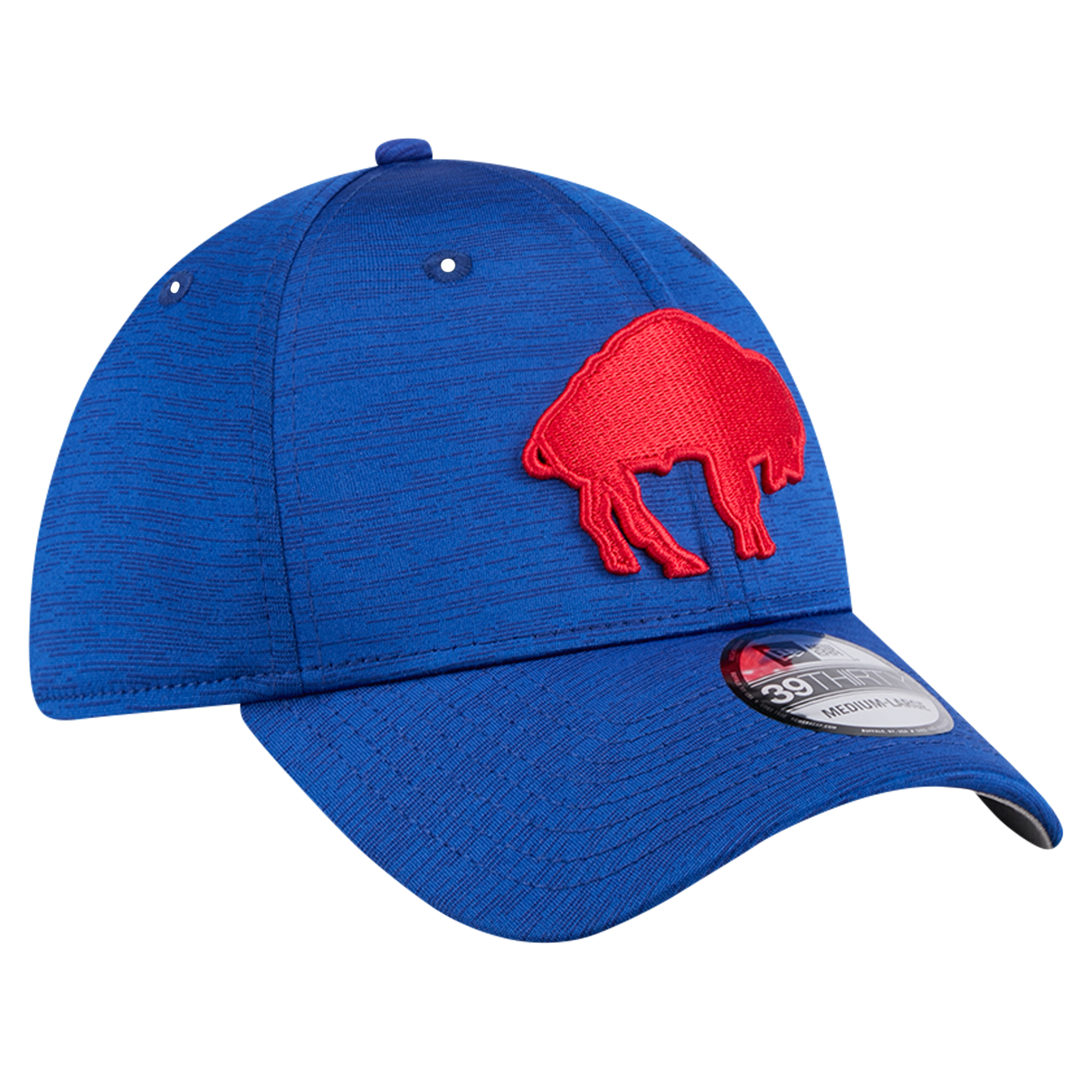 Men's New Era Royal Buffalo Bills Throwback Active Tech 39THIRTY Flex Hat - Image 3