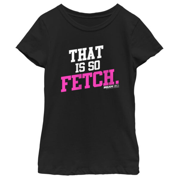 Girls Youth Mad Engine Black Mean Girls That's So Graphic T-Shirt