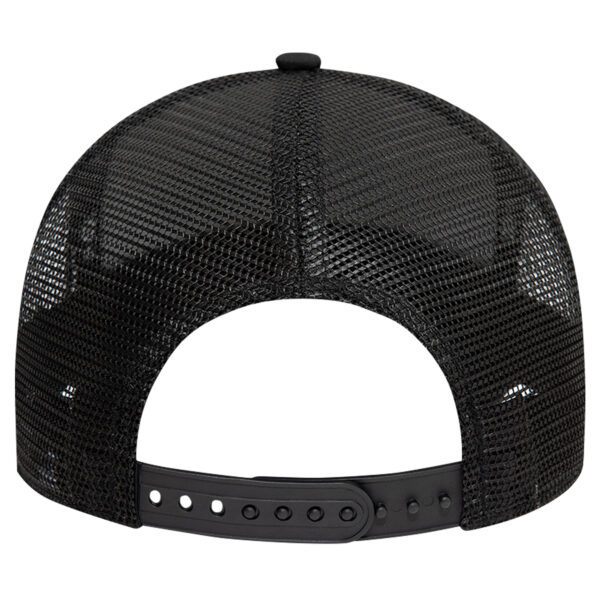 Men's New Era Black AS Roma A-Frame Trucker 9FORTY Adjustable Hat - Image 12
