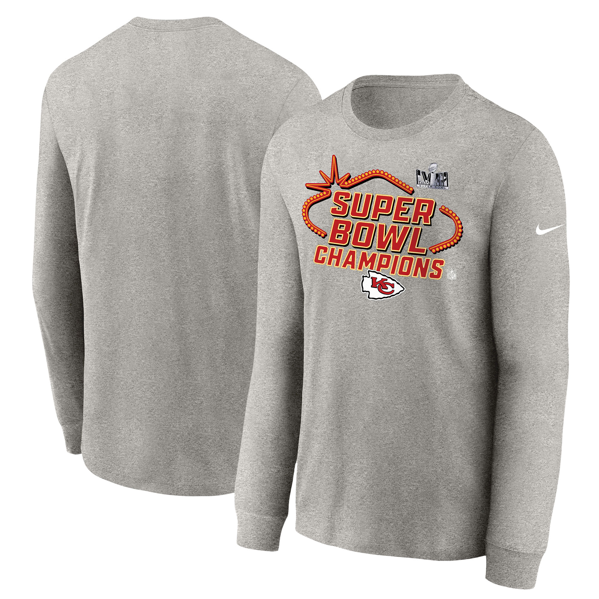 Women's Gameday Couture Navy Wisconsin Eau Claire Blugolds Guess Who's Back Long Sleeve T-Shirt - Image 2