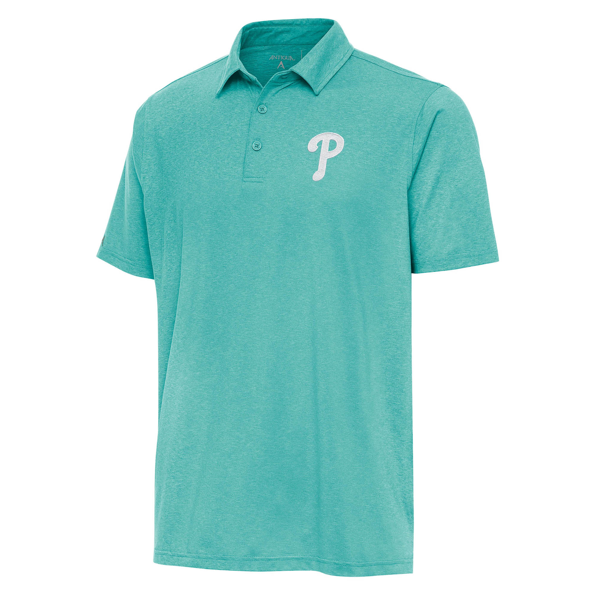 Men's Antigua Mint Philadelphia Phillies Par 3 Polo