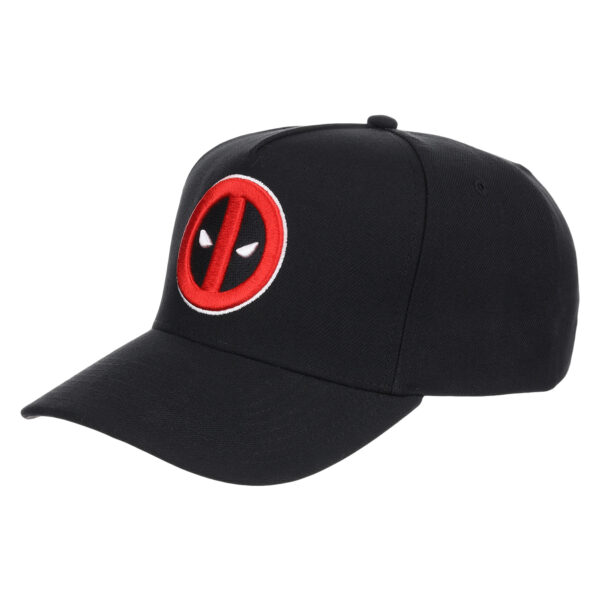 Men's Lids Black Deadpool Blackout A-Frame Adjustable Hat