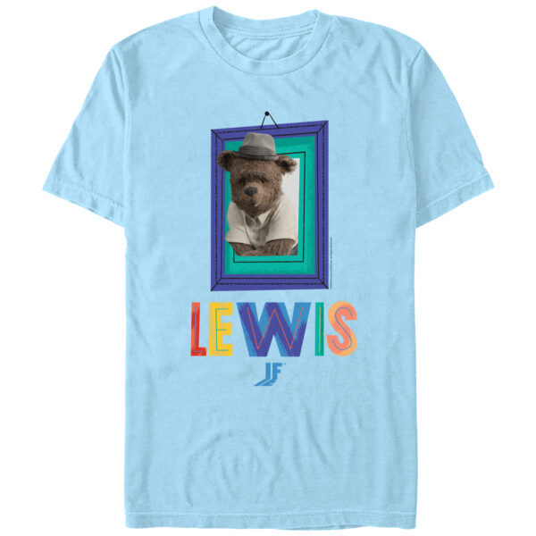 Men's Mad Engine Lewis Light Blue IF In Frame Graphic T-Shirt