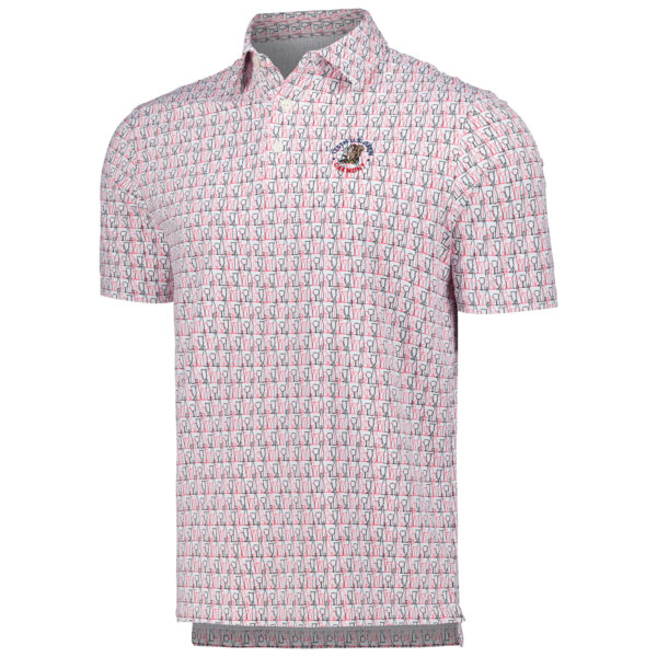 Men's 2025 U.S. Open IBKUL White Happy Hour Icefil Polo - Image 7
