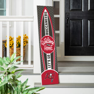 Tampa Bay Buccaneers 47" Surfboard Summer Porch Leaner Welcome Wall Sign