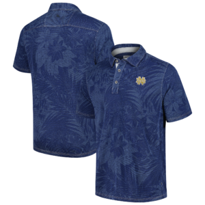 Men's Tommy Bahama Navy Notre Dame Fighting Irish Big & Tall Sport Santiago Paradise Polo