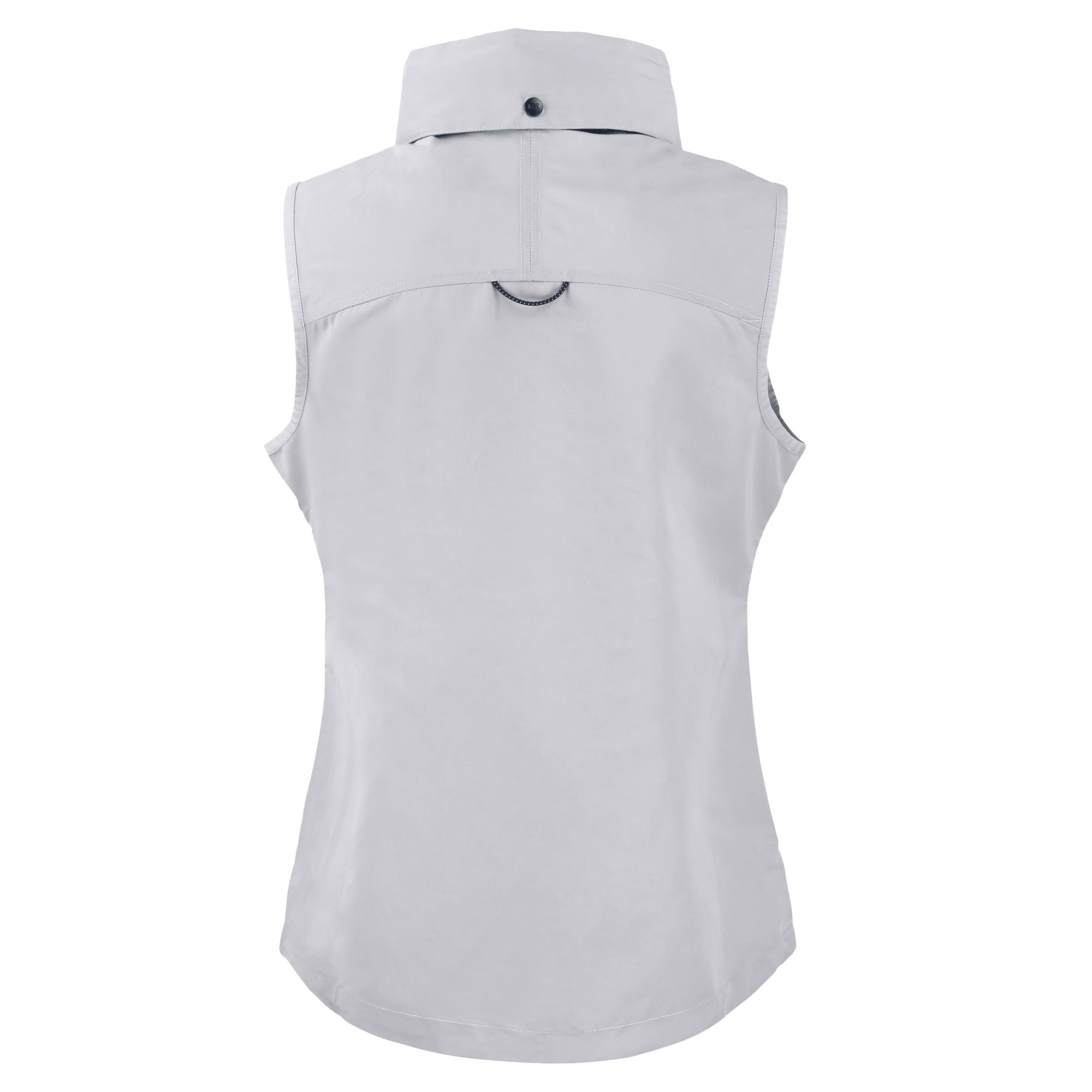 Women's Cutter & Buck Gray Minnesota Vikings Charter Eco Recycled Full-Zip Hoodie Vest - Image 7