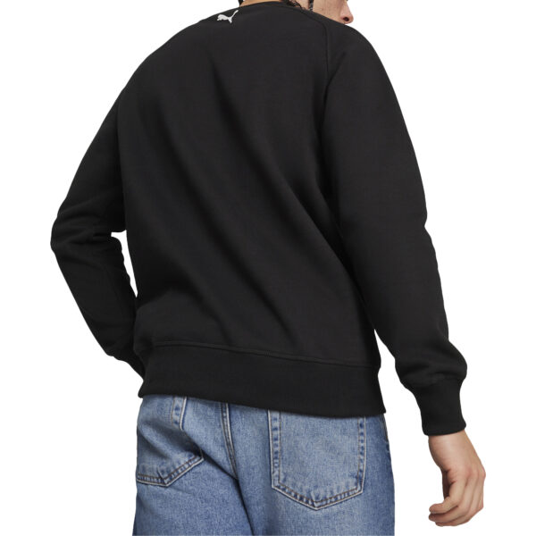 Men's Puma Black Scuderia Ferrari 2024 Big Shield Pullover Sweatshirt - Image 11
