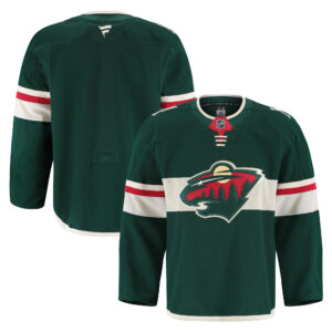 Men's Fanatics Green Minnesota Wild Home Authentic Pro Jersey