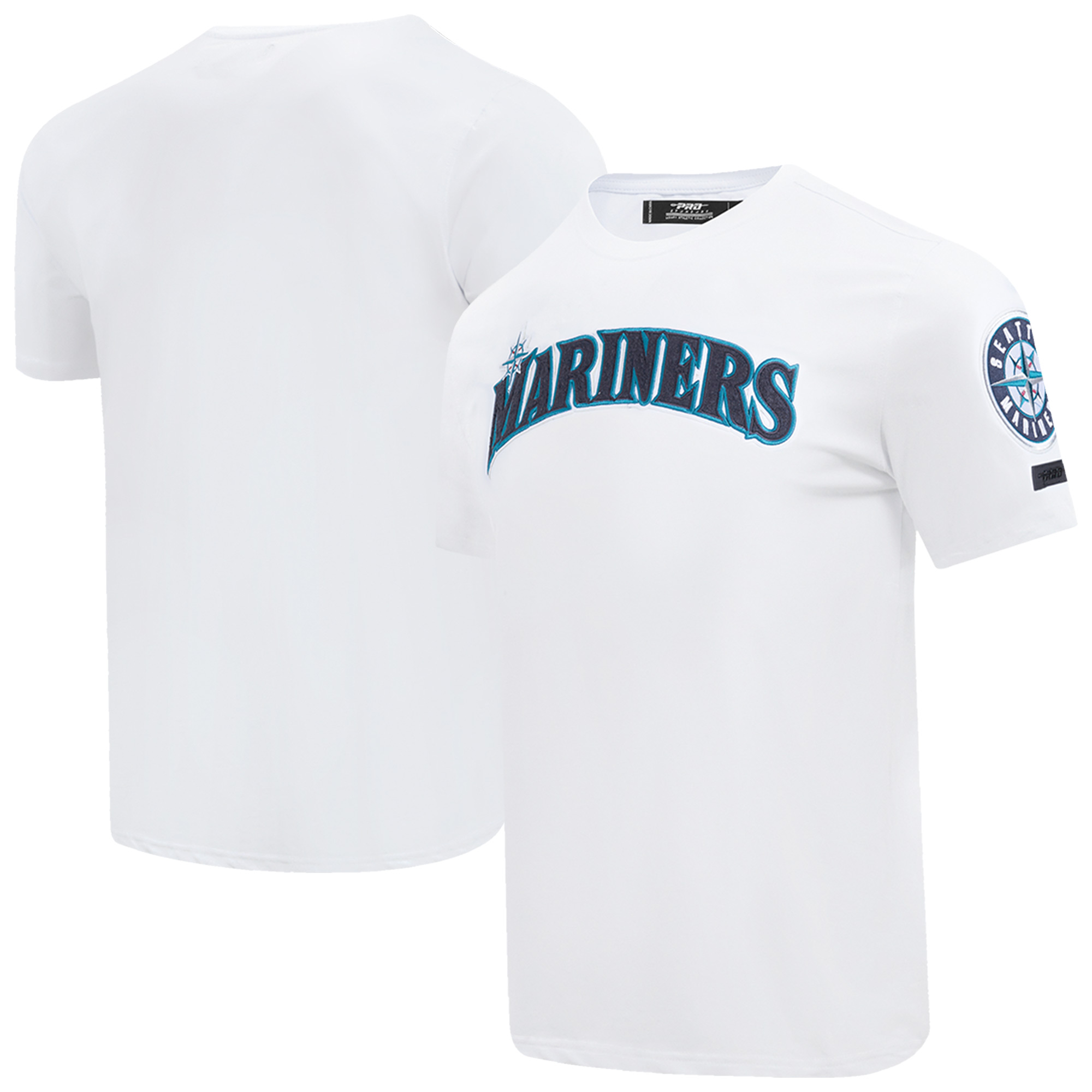 Men's Pro Standard White Seattle Mariners Classic Chenille T-Shirt