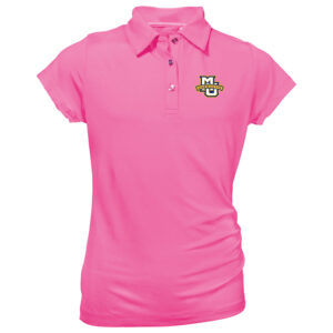 Youth Garb Light Pink Marquette Golden Eagles Brighton Polo