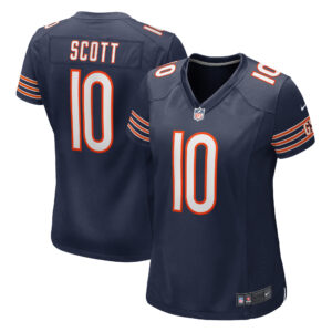 Women's Nike Tyler Scott  Navy Chicago Bears  Game Jersey