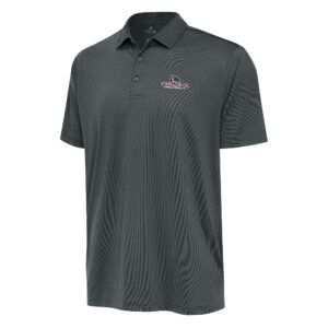 Men's Antigua Pewter Gonzaga Bulldogs Ellipse Polo