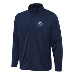 Men's Antigua Navy Buffalo Sabres Links 2 Full-Zip Golf Jacket