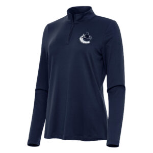Women's Antigua Navy Vancouver Canucks Reprocess Quarter-Zip Top