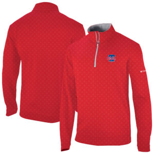 Men's Columbia  Red Philadelphia Phillies Wickham Hills Omni-Wick Quarter-Zip Jacket
