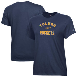 Women's Champion  Navy Toledo Rockets Core T-Shirt