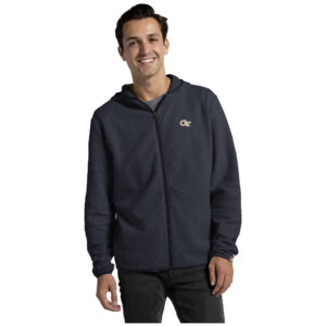Men's League Collegiate Wear Navy Georgia Tech Yellow Jackets Summit Full-Zip Hoodie