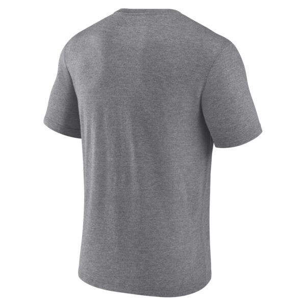 Women's Antigua Heather Black New England Revolution Layout V-Neck Polo - Image 7
