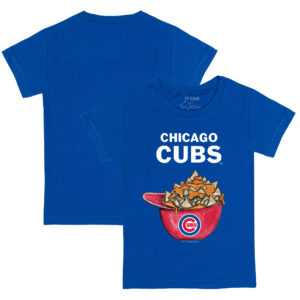 Infant Tiny Turnip Royal Chicago Cubs Nacho Helmet T-Shirt