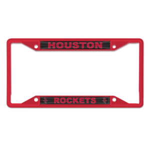 WinCraft Houston Rockets Chrome Color License Plate Frame