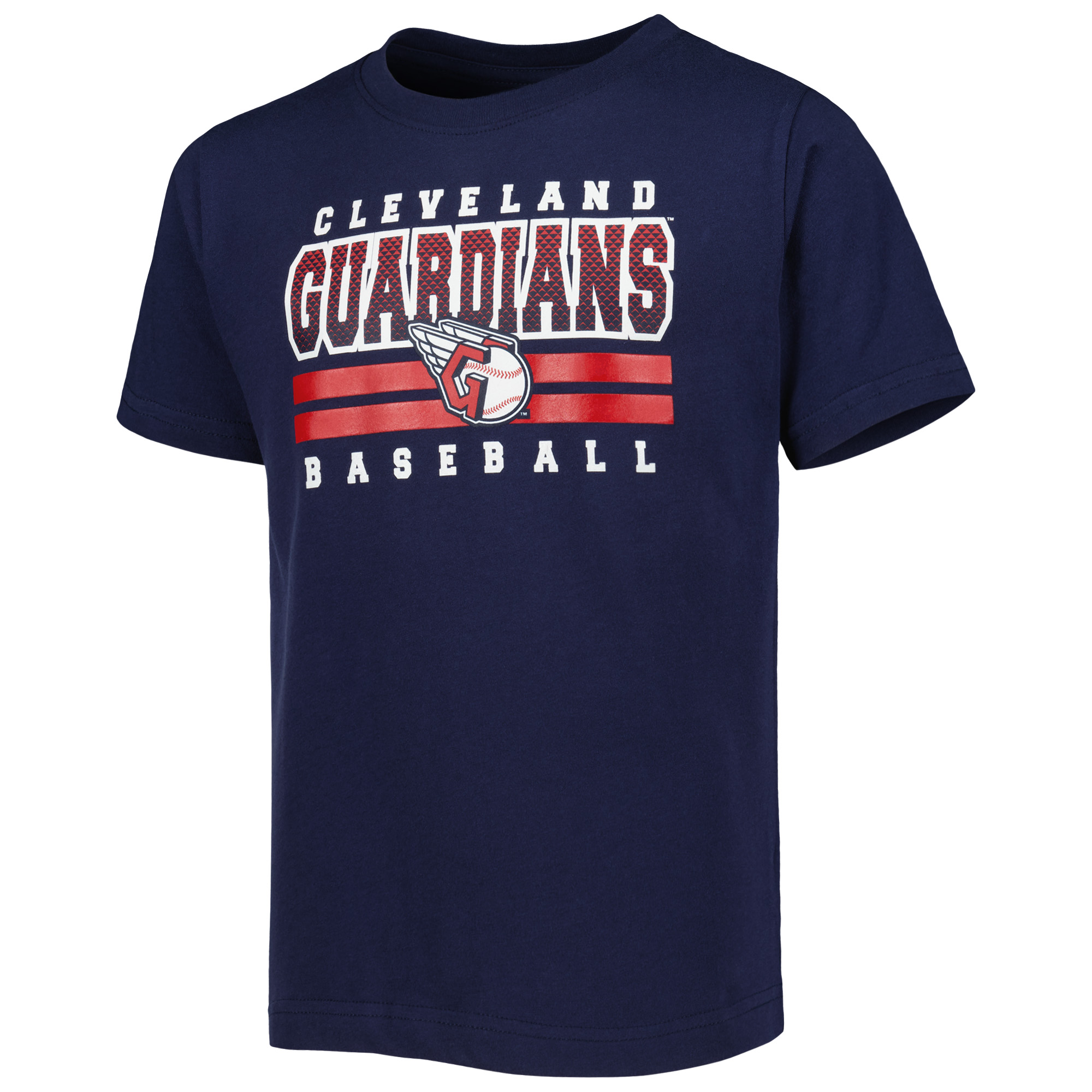 Youth Navy Cleveland Guardians T-Shirt - Image 6
