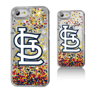 St. Louis Cardinals iPhone 6/6s/7/8 Sparkle Logo Gold Glitter Case