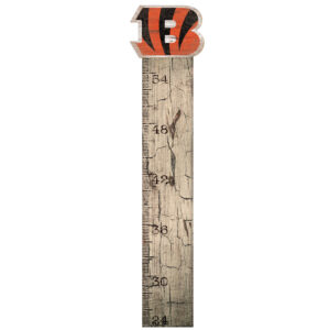 Cincinnati Bengals 6" x 36" Growth Chart Sign