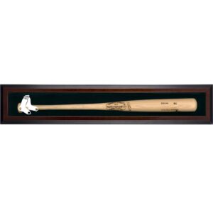 Boston Red Sox (2009 - Present) Logo Brown Framed Single Bat Display Case