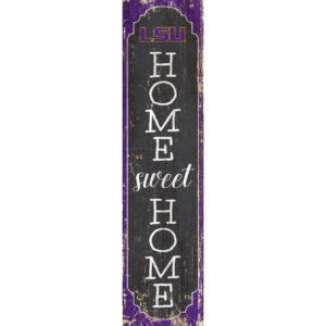 LSU Tigers 24" Home Sweet Home Leaner Sign