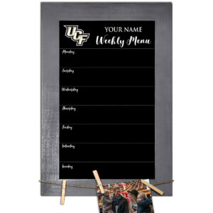 UCF Knights 11" x 19" Personalized Team Weekly Chalkboard with Frame