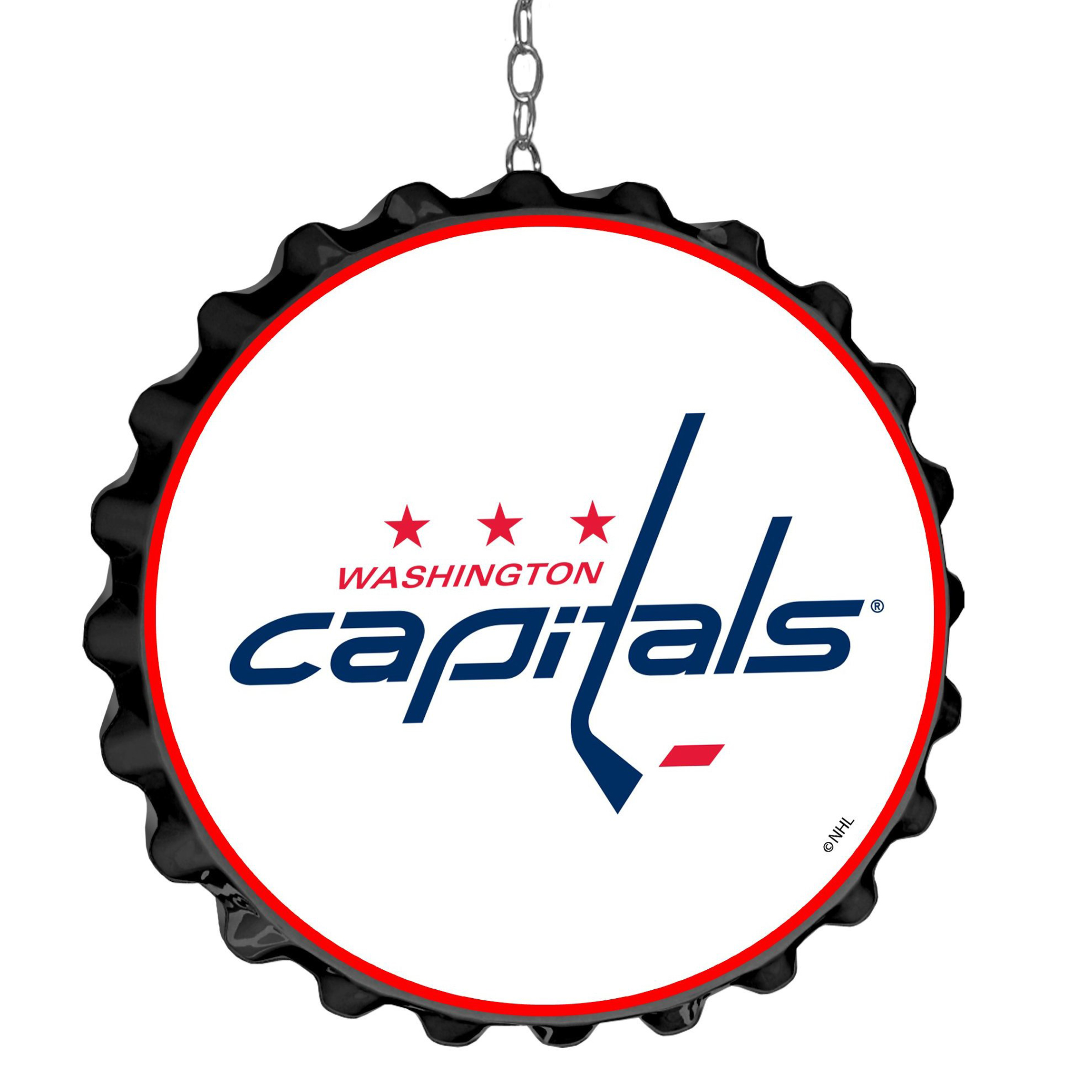 Washington Capitals 19" Bottle Cap Wall Art Dangler - Image 2