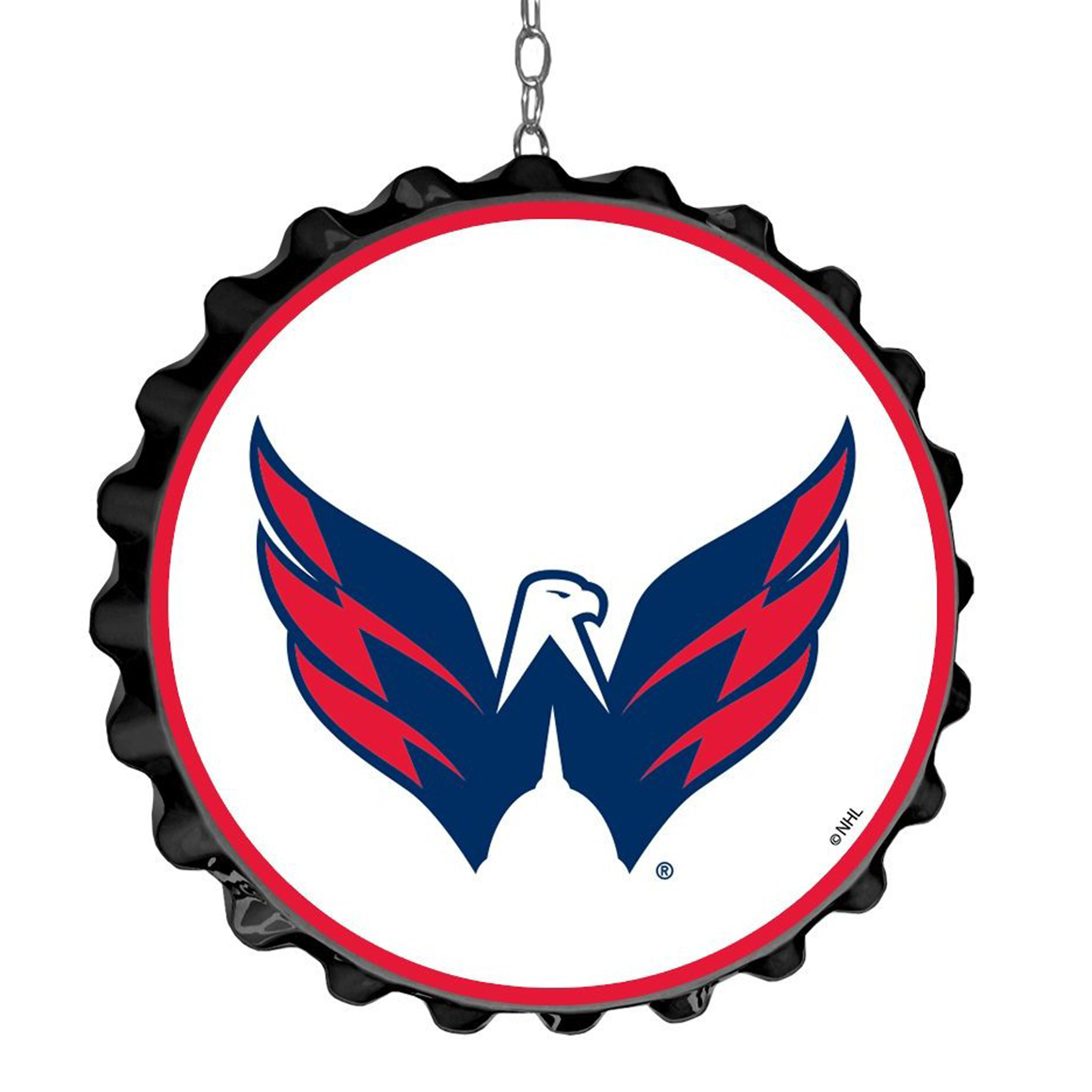 Washington Capitals 19" Bottle Cap Wall Art Dangler - Image 3