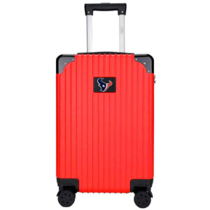 MOJO Red Houston Texans 21'' Executive Spinner Carry-On Luggage