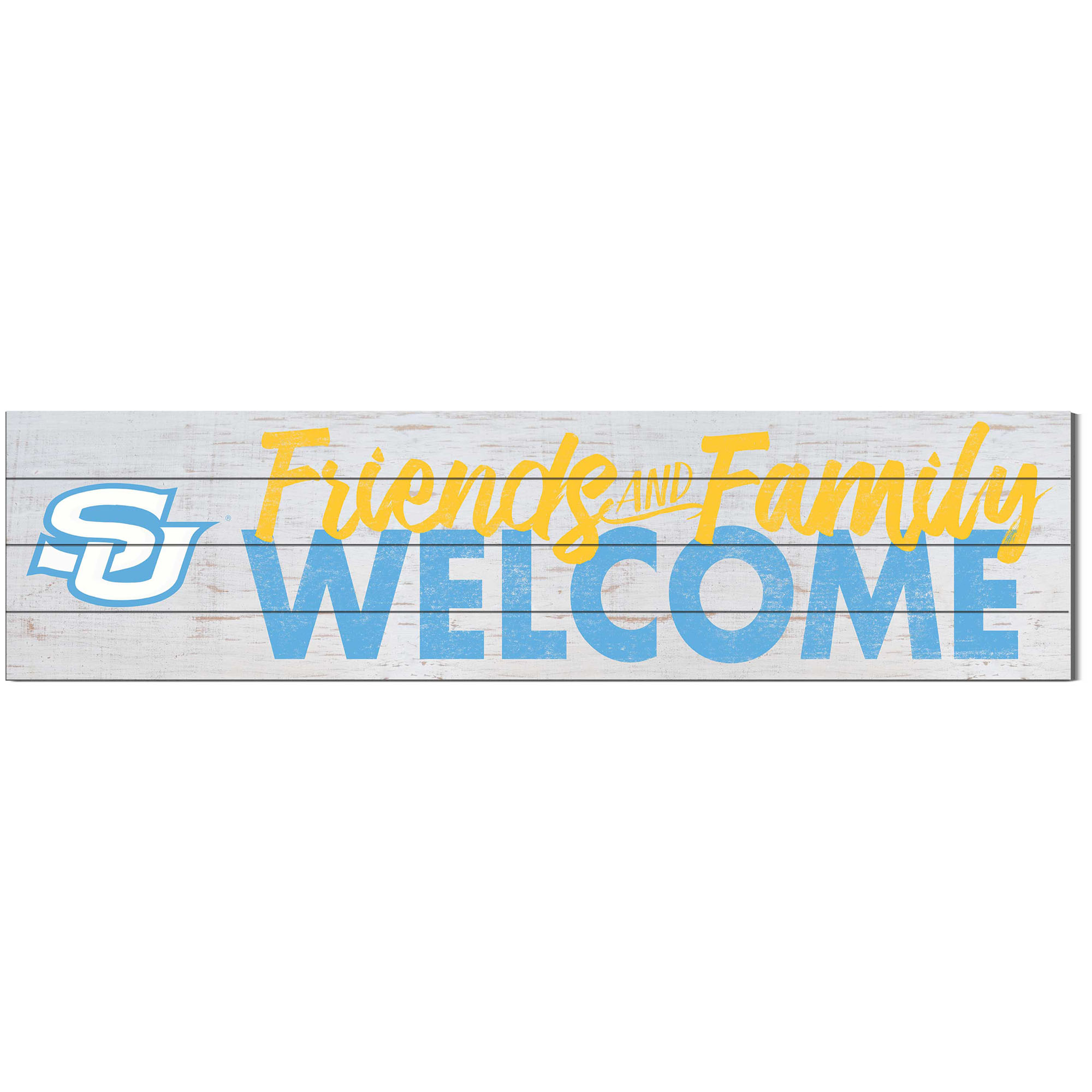 Southern University Jaguars 10'' x 40'' Friends & Family Welcome Sign - Image 4