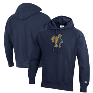 Men's Champion Navy Trinity Bantams Reverse Weave Fleece Pullover Hoodie