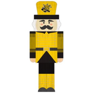 Wichita State Shockers 31'' Nutcracker Leaner