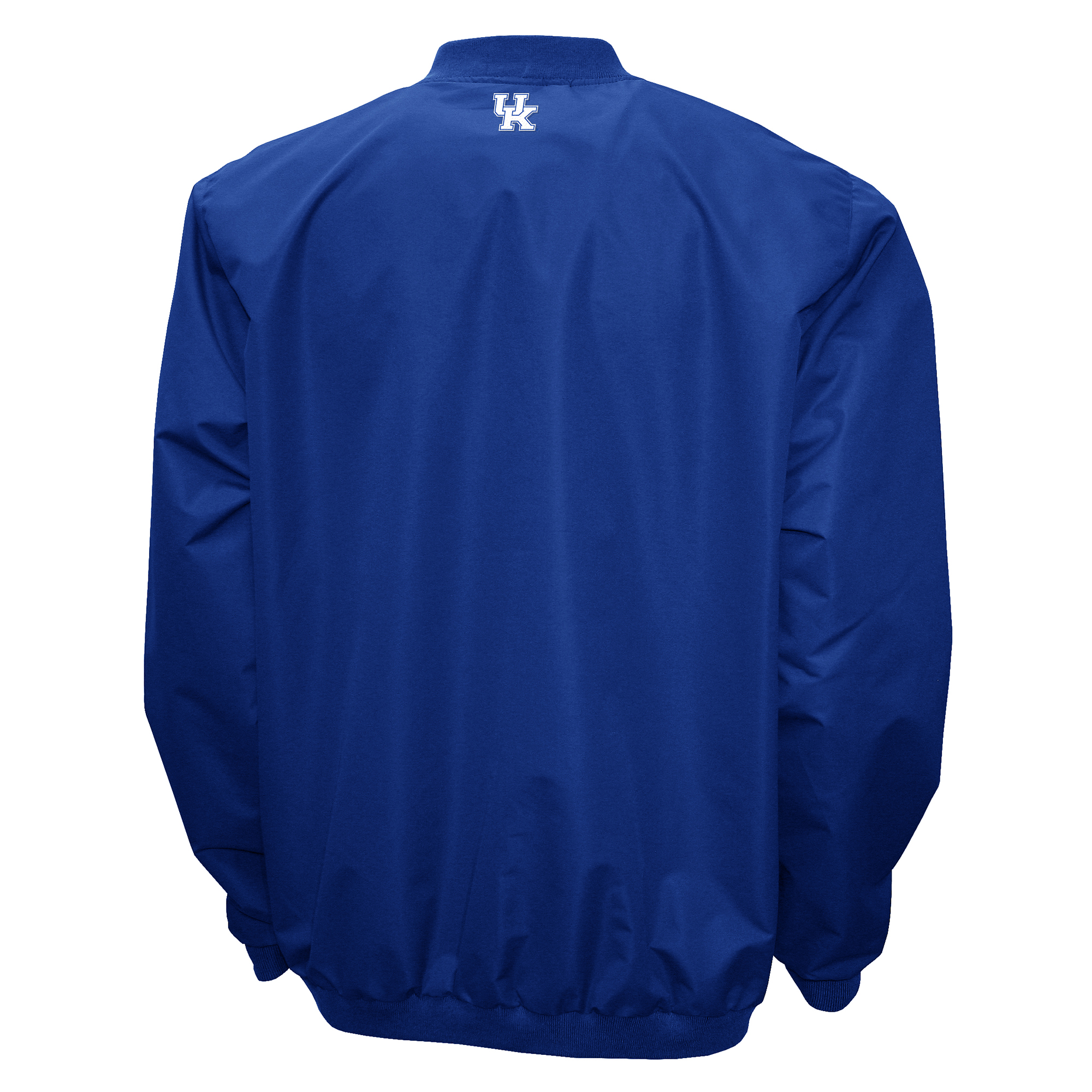 Men's Franchise Club Royal Kentucky Wildcats Members Windshell V-Neck Pullover Jacket - Image 7