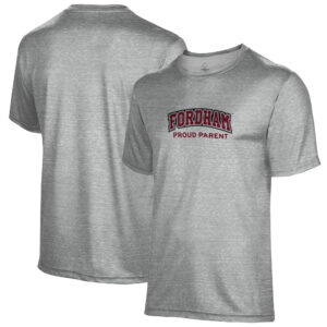 Men's Gray Fordham Rams Proud Parent Name Drop T-Shirt