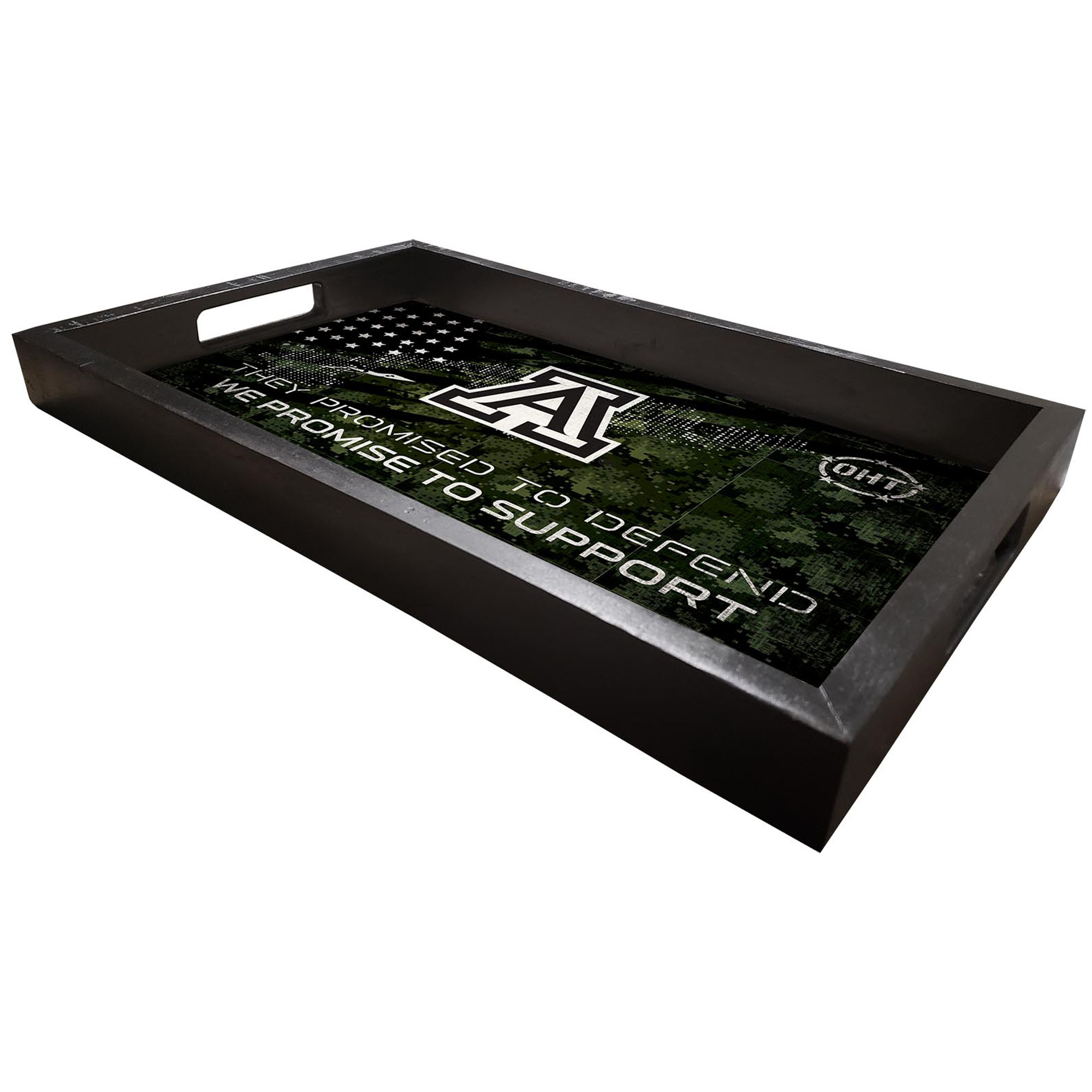Arizona Wildcats 12'' x 20'' Operation Hat Trick Team Tray