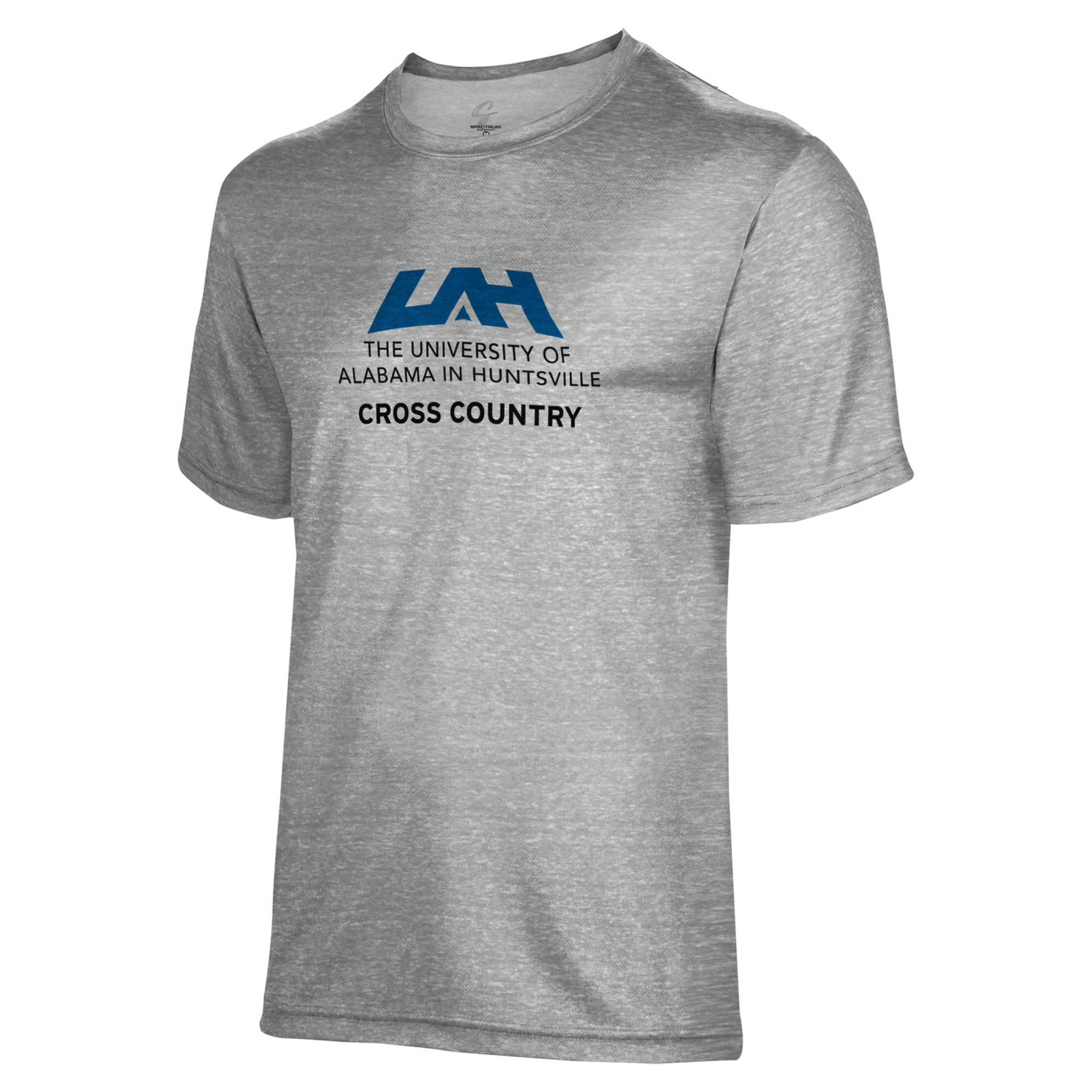 Men's Gray UAH Chargers Cross Country Name Drop T-Shirt - Image 6