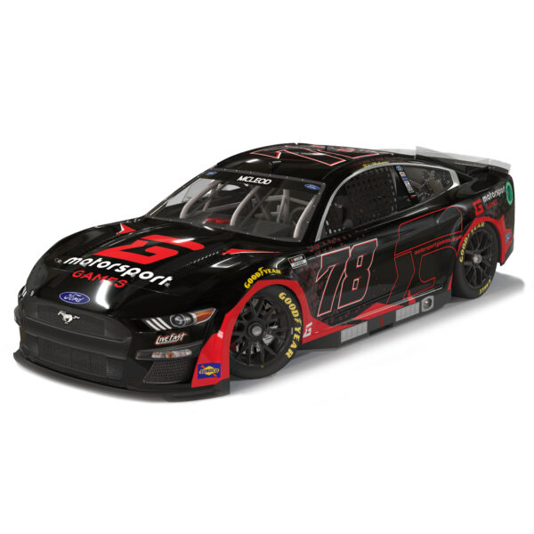 Action Racing B.J. McLeod 2022 #78 Live Fast Test Car 1:24 Elite Die-Cast Ford Mustang