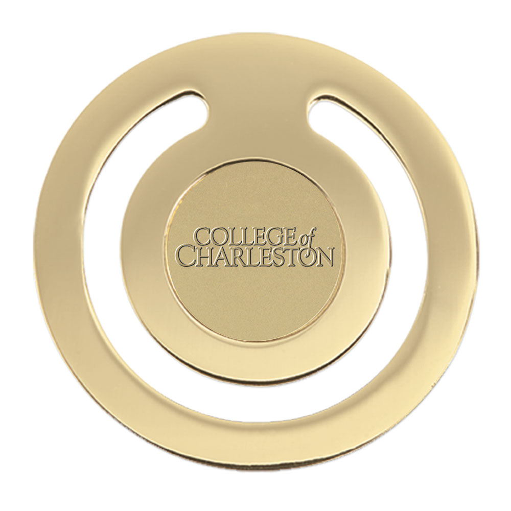 Gold Charleston Cougars Bookmark