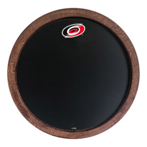 Carolina Hurricanes 20.25'' Round Chalkboard Faux Barrel Top Sign